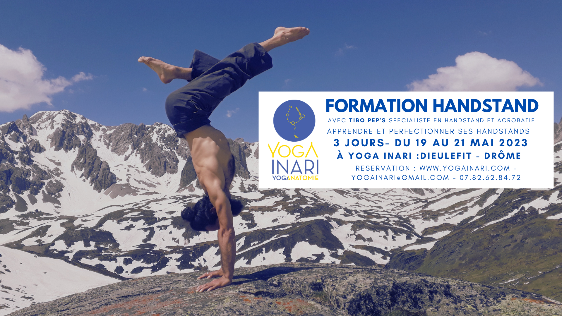 Formation HANDSTAND avec Tibo Pep's